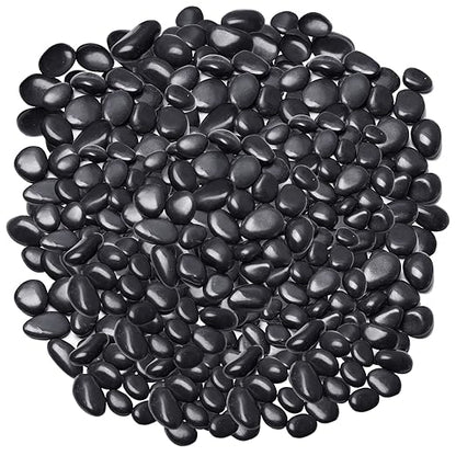 Pebbles for Indoor Plants,Virekm River Rocks,Decorative Ornamental Pebbles,Garden Landscaping Stones Gravel Filler for Home Decoration Flower Bed Fish Tank Plants Vases Succulents (10 Pounds)