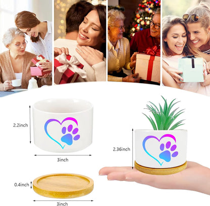 Love Dog Claw Planter Pots,Dog Loves Gifts for Women/Men/Housewarming/Wedding/Festival Birthday Gifts Planter Pots,Outdoors/Indoors,Window Decor,Garden Decor,Yard Decor,Home Decor,Office