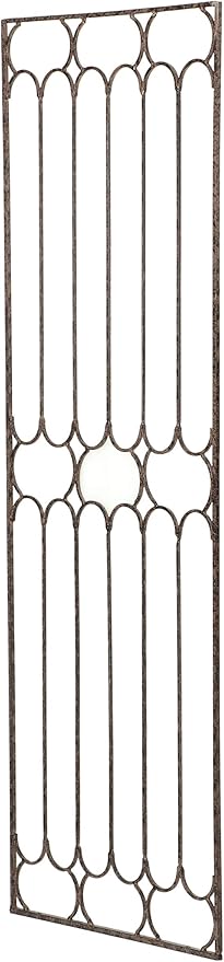 H Potter Garden Trellis for Climbing Plants Large Metal Wall Trellises Tall Vertical Wrought Iron Panels for Home Garden Outdoor Decoration Fence Privacy Screen Outdoors Ivy Rose Clematis