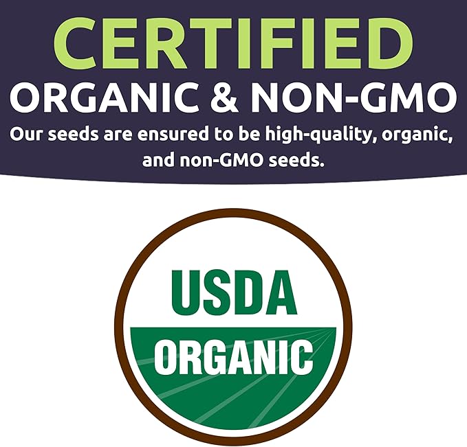 Organic Hot Pepper Seeds Variety Pack - 8 Individual Packs - 2025 Season - Habanero, Jalapeno, Cayenne, Anaheim and More! for Indoor & Outdoor Planting (Non-GMO, Certified Organic)