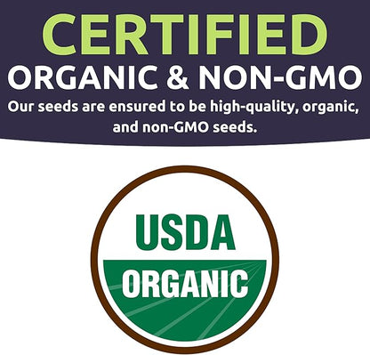 Organic Hot Pepper Seeds Variety Pack - 8 Individual Packs - 2025 Season - Habanero, Jalapeno, Cayenne, Anaheim and More! for Indoor & Outdoor Planting (Non-GMO, Certified Organic)