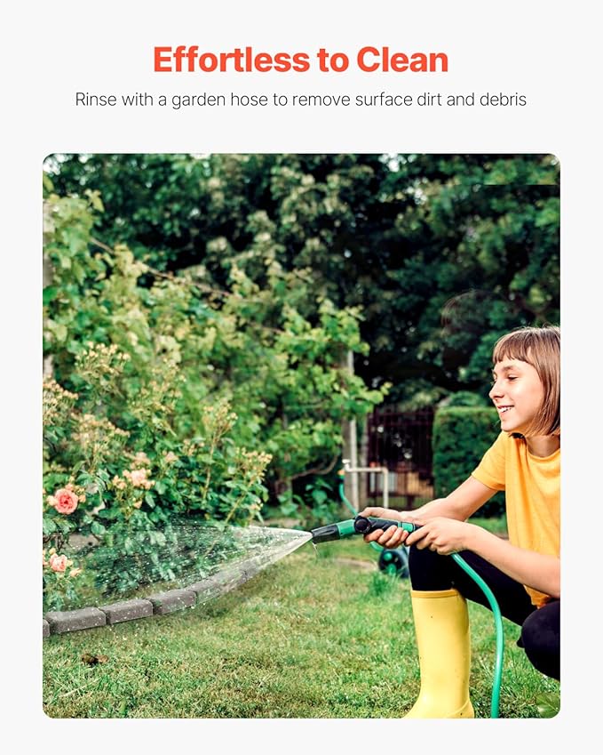 VEVOR Faux Stone Landscape Edging, No Dig Garden Edging Border, Flexible Blocks for Lawn Edging, Flower Beds, Driveway, Yards with 12 Spikes, 4 Pack 24 Bricks 16FT Kit, 46.5" Lx 3.7" W x 2.2" H, Beige