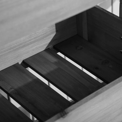 Vertical Garden Planter, Wooden 4 Tier Planter Box, Self-Draining with Non-Woven Fabric for Outdoor Flowers, Vegetables and Herbs, Gray