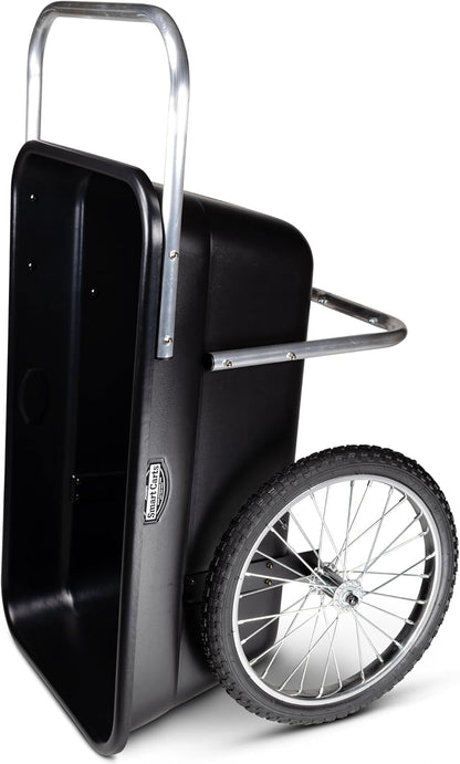 Smart Carts Premium Yard Cart - Strong, Lightweight, and Perfectly Balanced (20" Air Filled Wheels)