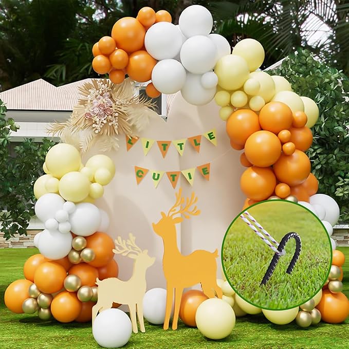 AAGUT Rebar Stakes 16 Inch J Hook Heavy Duty 24 Pack, 3/8 Inch Black Coated Metal Steel Ground Anchors Chain Link Fence Stakes for Camping Tent, Inflatables, Yard Decorations, Canopies & Swing Sets