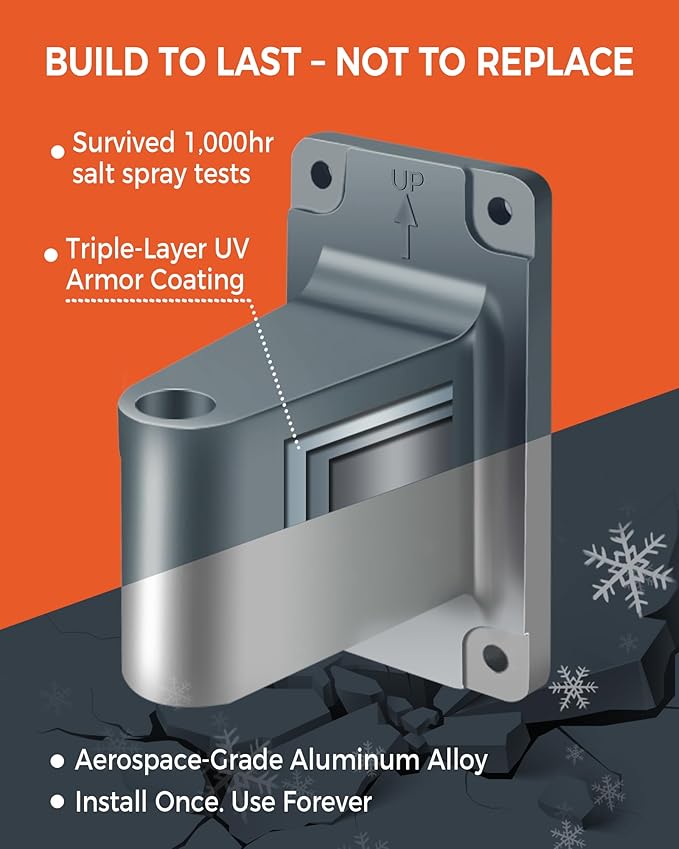 Retractable Garden Hose Reel 1/2 in x 130 ft Professional Metal Bracket & 9-Pattern Metal Nozzle UV Resistant Brass Fitting Heavy Duty Wall Mount Any Length Lock Slow Retraction 180° Swivel