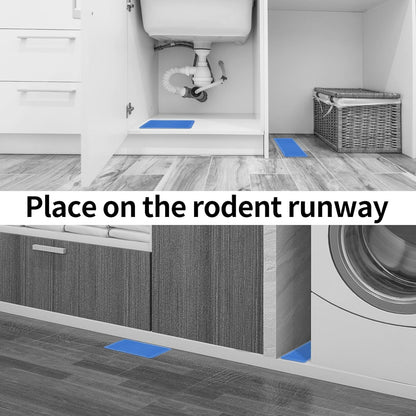 LULUCATCH Sticky Mouse Trap, 210 Pack Large Glue Traps, Pre-Baited Heavy Duty Non-Toxic Bulk Glue Boards Mouse Traps Indoor for Mice, Snakes, Rat, Insects, Cockroaches & Spiders, Pet Safe Easy to Use