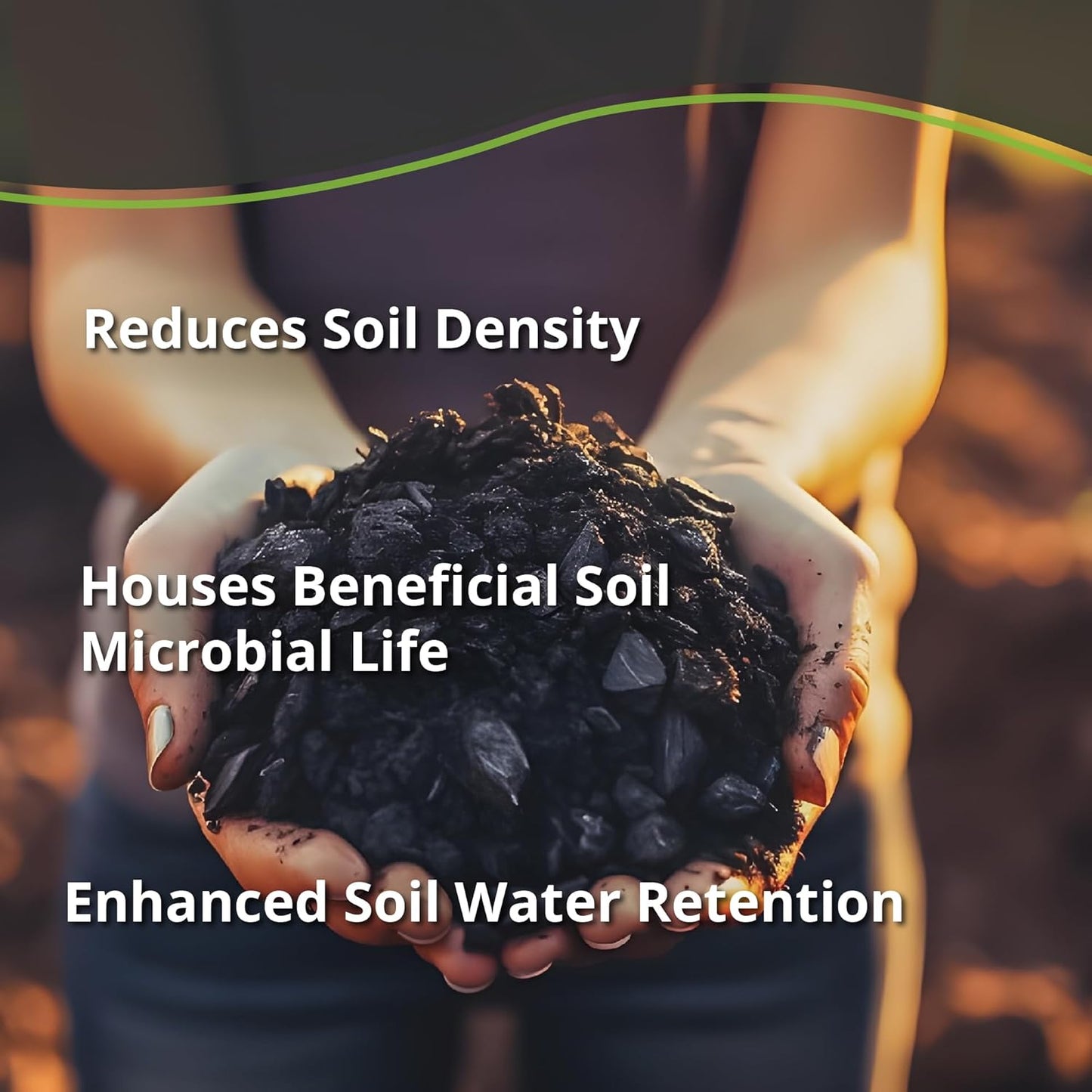 Char Bliss (1 Cubic Ft) - Organic Biochar for Plants - OMRI-Listed Biochar Soil Amendment Organic - Horticultural Charcoal for Plants, Gardening, & Potting Soil - 100% Natural and Renewable Bio Char