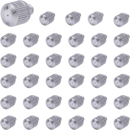 Fogland Misting Nozzles for Cooling System:35pcs Clogging-Prevent Cleanable Stainless Steel Mist Nozzles 0.016" Orifice 10/24 UNC for Patio Garden Trampoline
