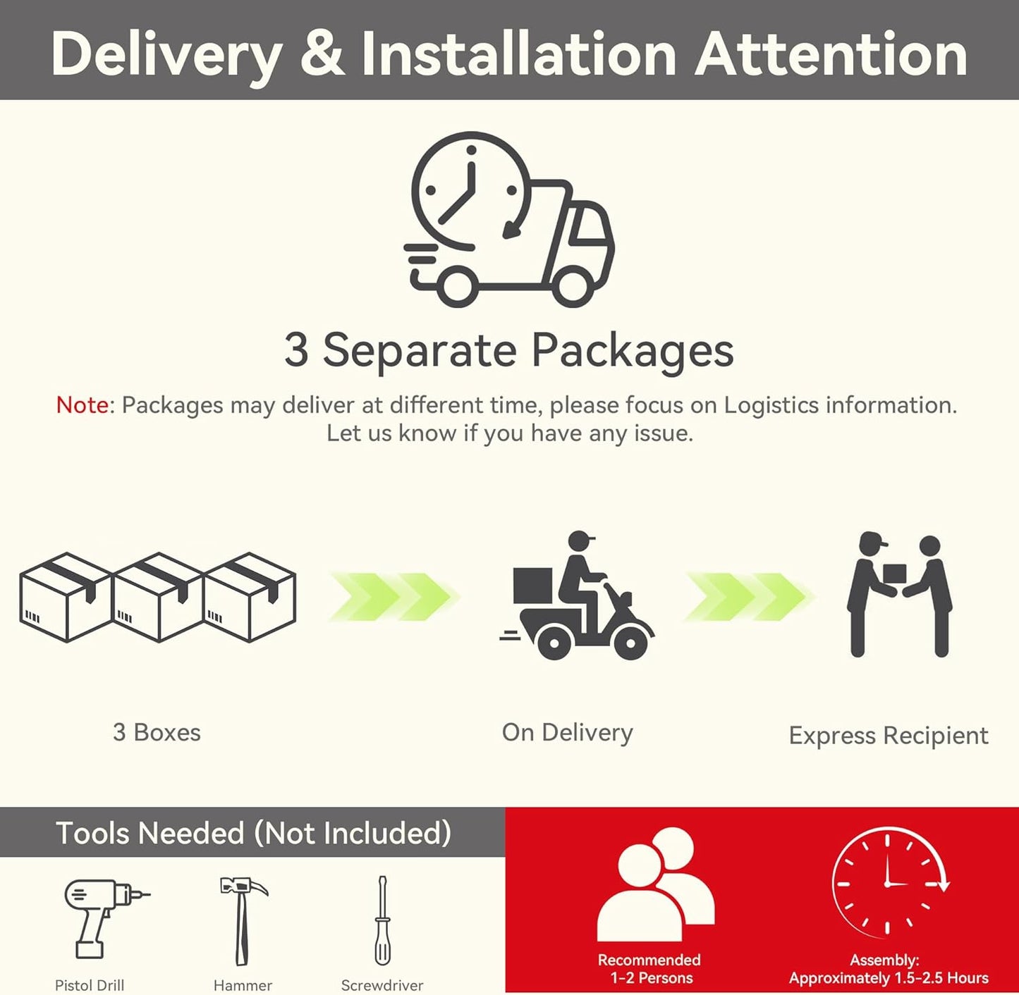 5 Pieces Patio Conversation Set, Wicker Chairs Set of 2 and Two Ottomans with 3.5-inch Seat Cushions, 1 Side Table High Back and Curved Armrest for Backyard, Balcony and Deck, Red