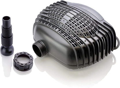 12V-18V DC Brushless Submersible Water Pump 898 GPH for Solar Fountain Koi Pond and Waterfall