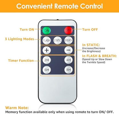 Mlambert 48Ft Solar String Lights, Outdoor Waterproof Patio Lights with 18 Shatterproof G40 Bulbs(1 Spare), Led Light for Backyard-Black Wire