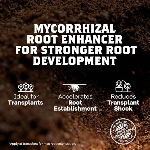 DYNOMYCO Granular Mycorrhizal Fungi Inoculant, 340g / 12oz – Boosts Root Growth, Yields & Nutrient Uptake – 900 Propagules/g, Concentrated Granules, & OMRI Listed – Biofertilizer for Plant Growth