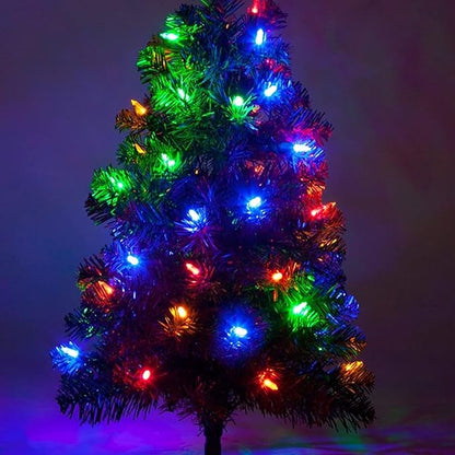 Dazzle Bright Battery Operated 50 LED Mini String Lights (Multi-Colored, 1 Pack)
