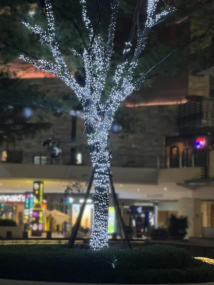 2 Pack Solar Christmas Lights Outdoor, 72FT 200 LED Solar String Lights with 8 Lighting Modes, IP65 Waterproof Solar Lights Outdoor for Xmas Garden Party Tree Decor