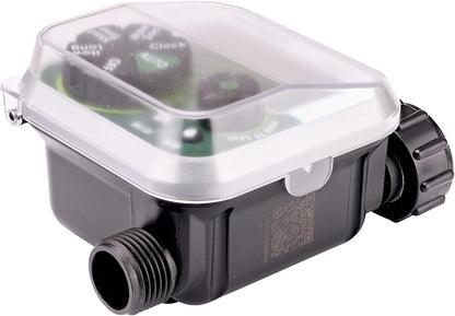 Raindrip Digital Hose-End Automatic Water Timer, Connects to Garden Faucets and Hose Bibbs, with Back-Lit LCD Screen for Drip Irrigation, Garden, Self-Watering, Grey