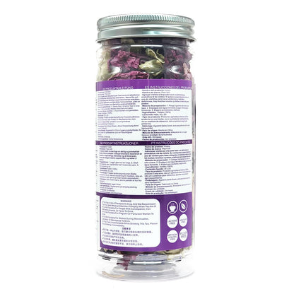 Plant Gift Violet Tea Organic Dried Loose tea, Food Coloring, Blossom Flower, chinese Purple, violet, Clitoria Ternatea 35g/1.23oz