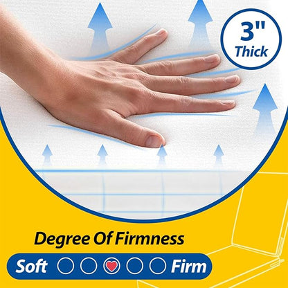 AAAAAcessories Outdoor Chaise Lounge Cushions, Waterproof, Fade-Resistant Patio Furniture Replacement Cushions, 72" x 21" x 3", Dark Gray