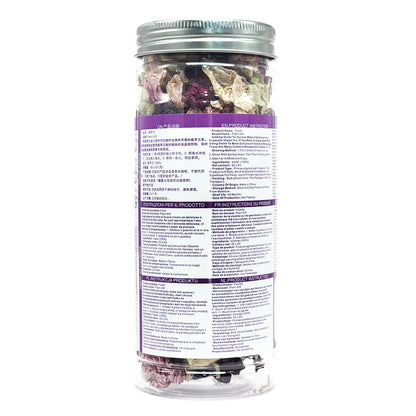 Plant Gift Violet Tea Organic Dried Loose tea, Food Coloring, Blossom Flower, chinese Purple, violet, Clitoria Ternatea 35g/1.23oz