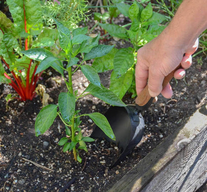 Olmsted Forge Garden Tool Set, 5 Pieces, Heavy Duty Powder Coated Steel, Cork Handle