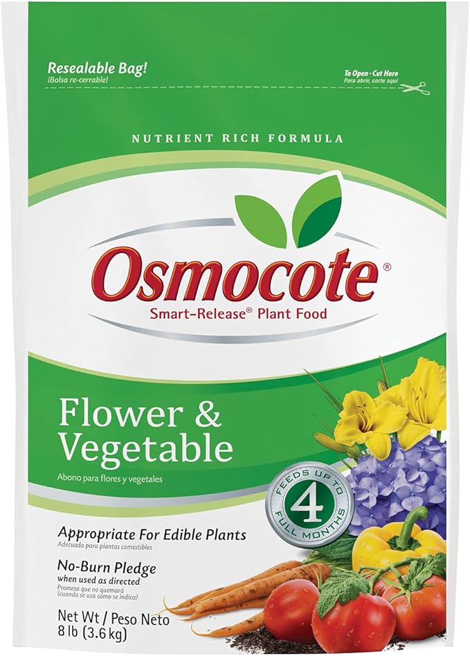 Osmocote Smart-Release Plant Food Flower & Vegetable, 8 lb.