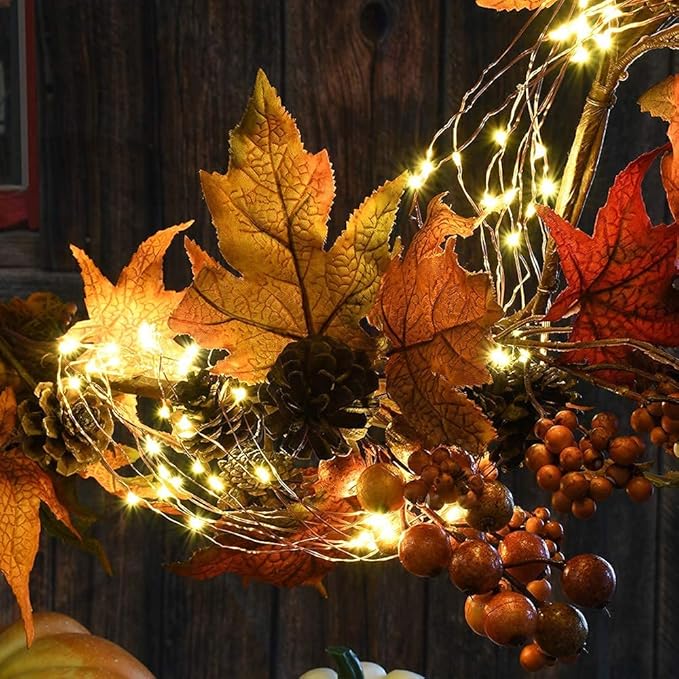 2 Pack Solar Powered Fairy String Lights Outdoor Waterproof 8 Modes Twinkle Christmas Decorations Lights, Each 33ft-100LED, 40ft-120LED, 66ft-200LED, 80ft-240LED, (Warm White, 33)