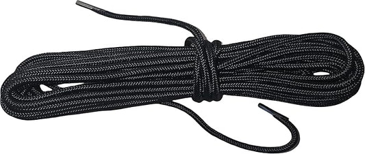 Patio Furniture Replacement Binding Rope 34ft,for Outdoor Hammock,Loungers,Hanging, Swing Chair (Black, Super Tension Rope)