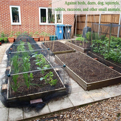 Bird Netting for Chicken Coop 25x25 Ft, 1/2" Mesh, Strong Woven Poultry Netting Roof Cover for Chicken Run, Heavy Duty Bird Net for Fruit Trees, Blueberry, Vegetables, Garden Protection