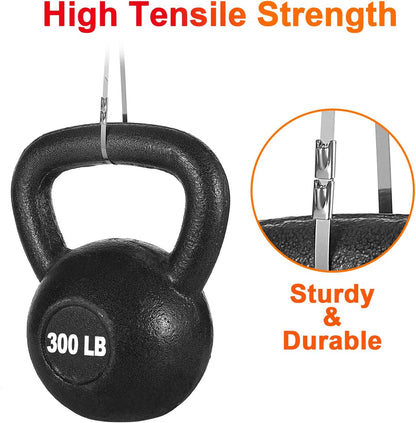 Metal Zip Ties (200PCS 11.8 Inch), 304 Stainless Steel, 300 LBS Heavy Duty Double Headed Self-locking Multi-Purpose Cable Ties for Exhaust Wrap, Chain Link Fence Parts, Machinery, Cables, Farms, Roofs