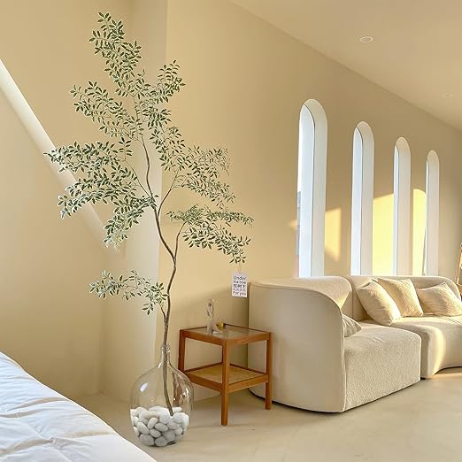 2 lbs Polished White Pebbles for Pebbles, 1-2 Inch Smooth White River Rocks for Plants Potted Vases Fillers Fish Tank Landscaping and Outdoor Garden Decorative Rocks