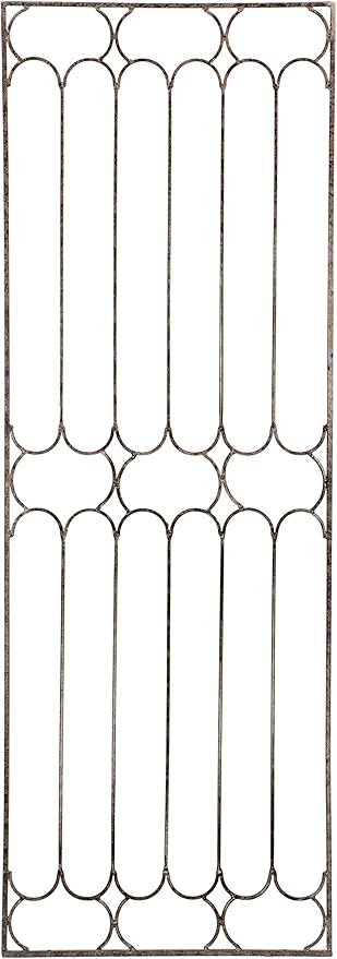 H Potter Garden Trellis for Climbing Plants Large Metal Wall Trellises Tall Vertical Wrought Iron Panels for Home Garden Outdoor Decoration Fence Privacy Screen Outdoors Ivy Rose Clematis