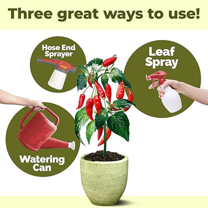 All Purpose NPK Fertilizer, Complete NPK Liquid Plant Food for All Plants, 8 oz (250mL)