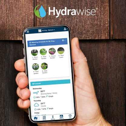 Hunter Hydrawise Pro-HC 24-Station WiFi Smart Sprinkler Controller, Outdoor Irrigation Timer, Weather-Based Watering System, Flow Sensor Ready