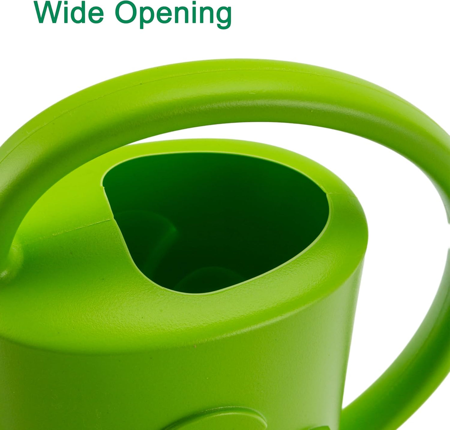 1 Gallon Watering Can Outdoor, Watering Can for Indoor & Outdoor Plants, Flower with Detachable Sprinkler Head