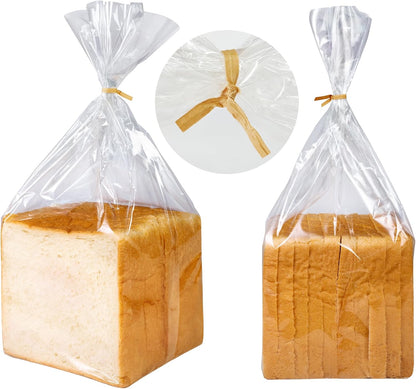 200PCS 6 Inch Kraft Paper Twist Ties, Reusable Cable Ties for Tying Bread, Plant Support, Bread Packaging, Candy Bags and Craft Projects (Brown)