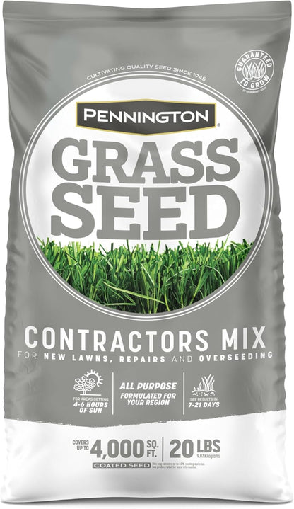 Pennington Contractors Grass Seed Mix Central 20 lb