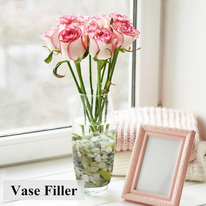 5 lbs Jade Gravel Small Pebbles for Indoor Plants, Decorative Rocks for Plants Succulents Cactus Bamboo Vases Filler and Potted Drainage Gravel