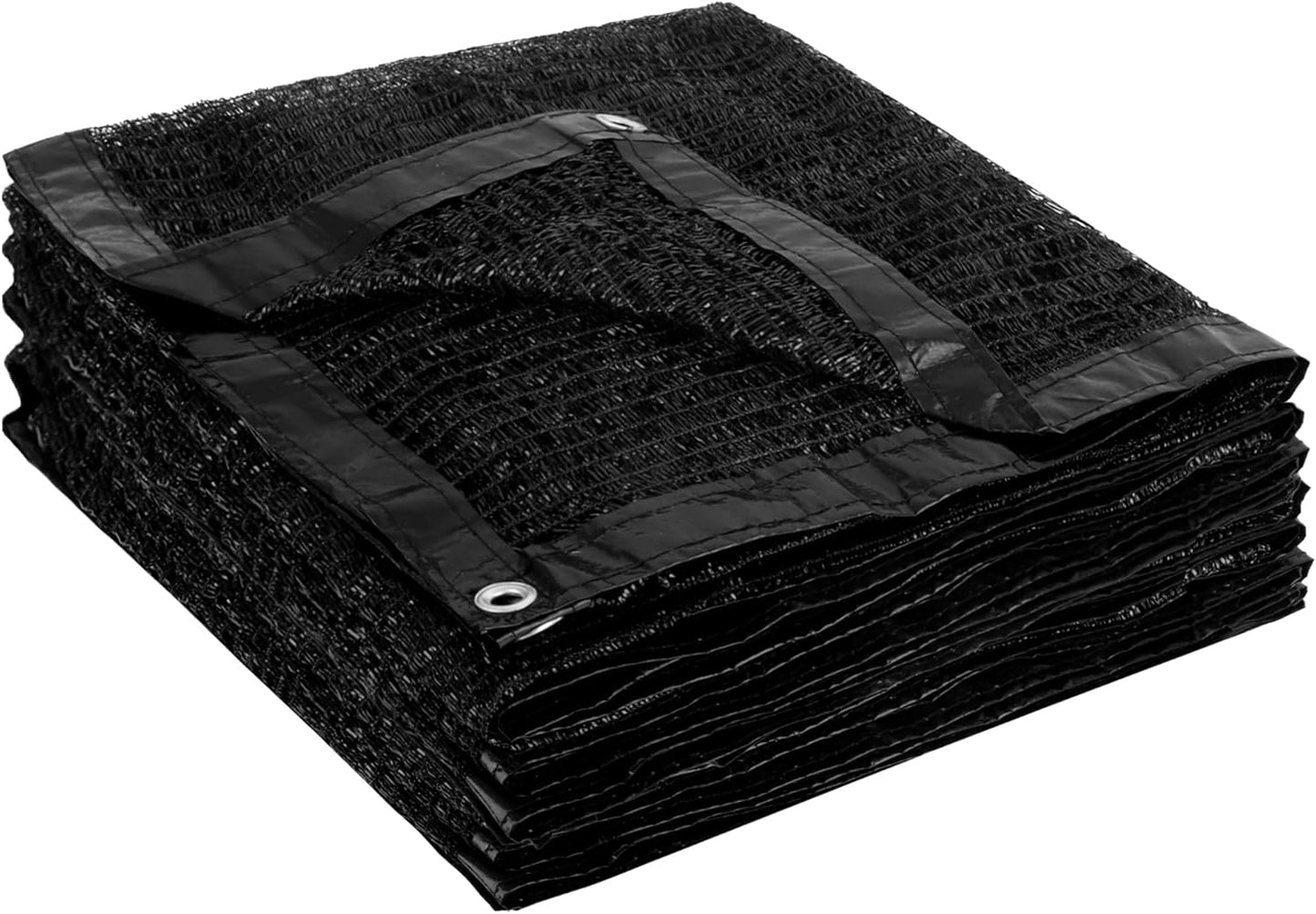 Garden expert 50% Sun Shade Cloth 8x12ft Mesh Tarp with Grommets for Plant Cover Patio Canopy Garden Pergola Greenhouse Car Barn Kennel Black