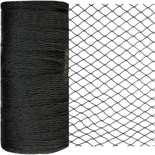 Bird Netting 30x30 Ft, 1/2In Mesh Heavy Duty Garden Netting Pest Barrier for Plants, Fruit Trees, Vegetables, Extra Strong Woven Mesh Netting, Animal Fencing Against Birds, Deer, Poultry