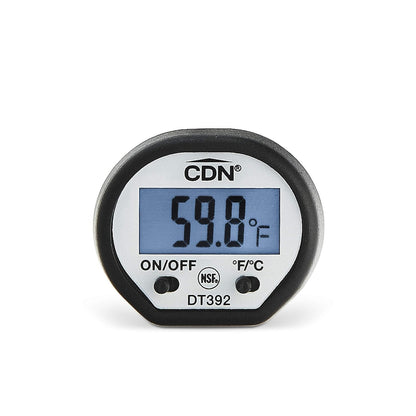 CDN Digital Thermometer | NSF Certified | ProAccurate® | 5" Stem with Protective Sheath | For Meat, Poultry, Candy | Easy One-Button Operation | DT392