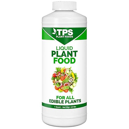 Liquid Plant Food for use in AeroGarden, IDOO and Hydroponic Growing Systems, Liquid Fertilizer, 32 oz (1 Quart)