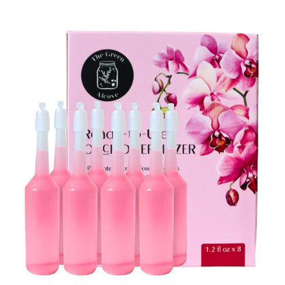 Liquid Orchid Fertilizer Spikes | Ready-to-Use Orchid Food Spikes & Orchid Plant Food for Blooming, Fertilizer for Orchids (8 Drip Feeders)