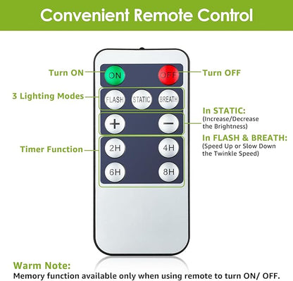 Mlambert 96Ft(2x48Ft) Solar String Lights, Outdoor Waterproof Patio Lights with 18 Shatterproof G40 Bulbs(2 Spare), Led Light for Backyard-White Wire