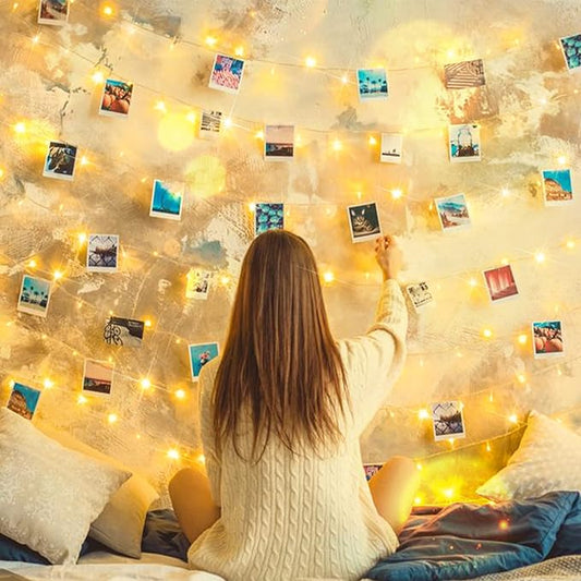 suddus 300 Led Connectable Christmas Lights Outdoor Waterproof, 99ft Christmas Tree Light Plug in with Remote, Warm White String Lights Indoor for Xmas Holiday Yard Party Porch Patio Garden Decor