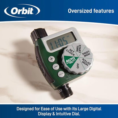 Orbit 62061Z 1-Outlet Programmable Digital Hose Watering timer