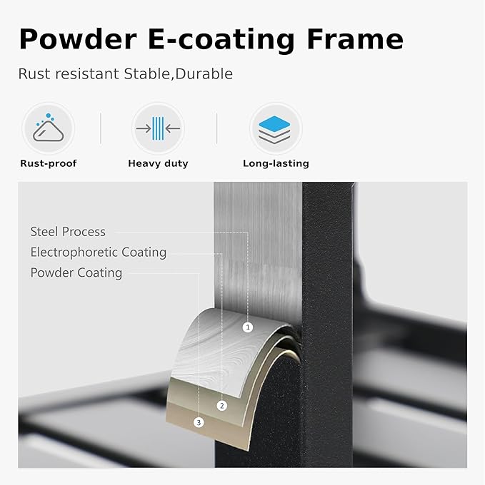 MFSTUDIO Patio Table and Chairs Set of 4, Outdoor Dining Set with Metal Table and Swivel Chairs, 5 Piece Patio Furniture Set for Deck/Backyard/Poolside/Garden