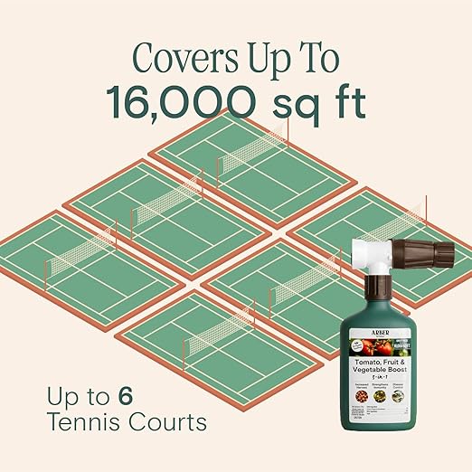 Organic Protectant for Tomato, Fruit & Vegetable Boost 16oz Ready-to-Spray | 3-in-1 Immunity Enhancer & Yield Booster | Organic Approved & Safe for Edible Crops