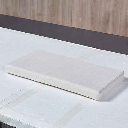 Bench Seat Cushions Memory Foam Chair Pads Non-Slip Rubber Back Indoor Swing/Settee Cushion 44 x14Inch, Beige