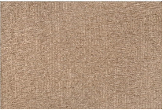 CAMILSON Easy Jute Rug 2x3, Indoor Outdoor Natural Color Fiber Area Rugs for Living Room and Kitchen Rug, Solid Boho Woven Design, Easy-Cleaning, Washable Outside Carpet Alfombras (2 x 3)