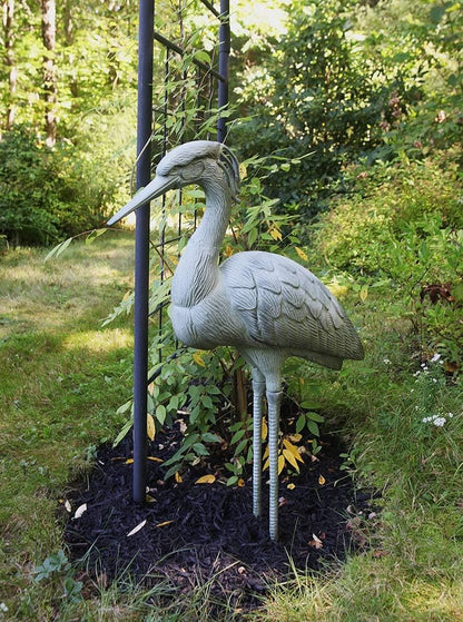 Achla Designs Stately Blue Heron Garden Statue